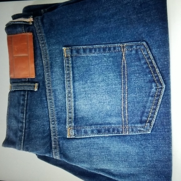 👖TOMMY HILFIGER RELAXED FIT 38X30 DARK BLUE DENIM JEANS👖 - Picture 4 of 12